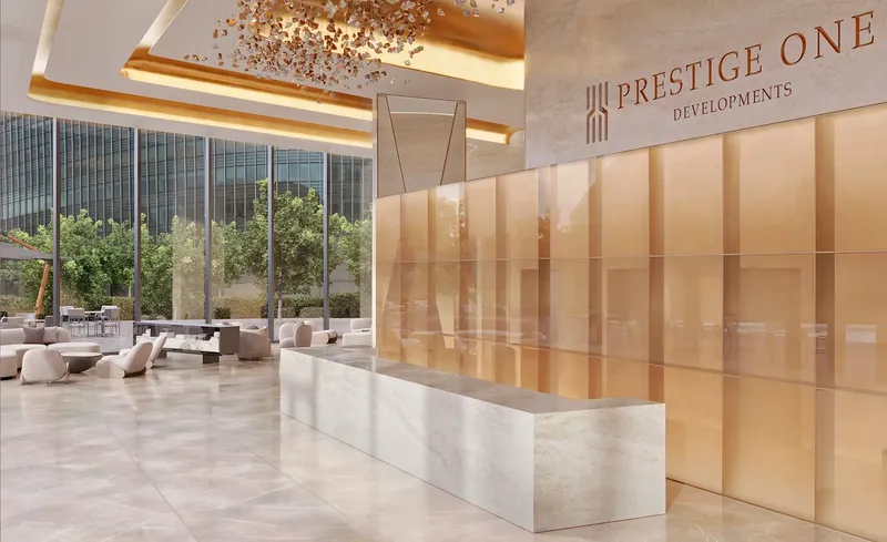 Lobby at The One in Al Barsha Dubai
