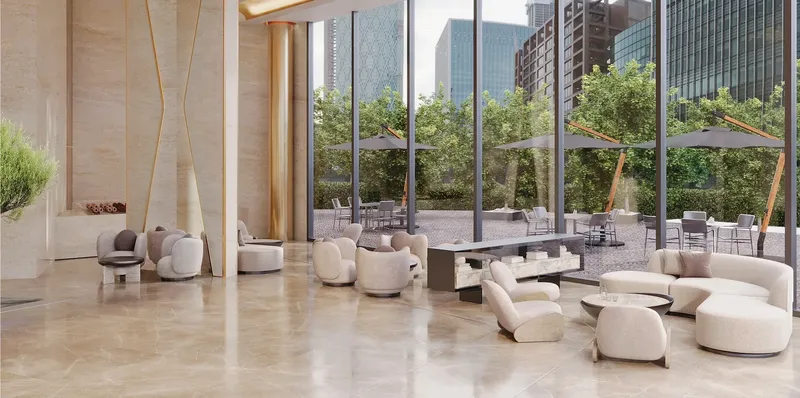 Lobby at The One in Al Barsha Dubai