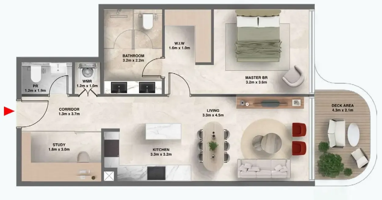 AMIS Development The Tides floor plan