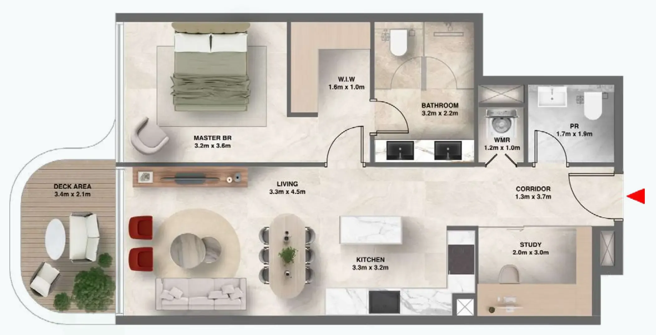 AMIS Development The Tides floor plan