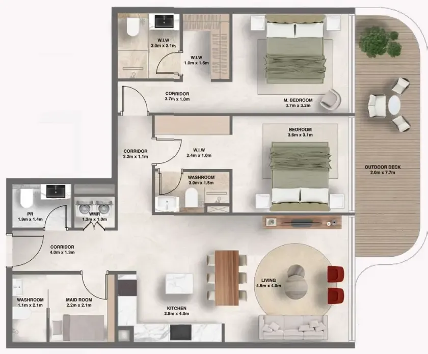 AMIS Development The Tides floor plan