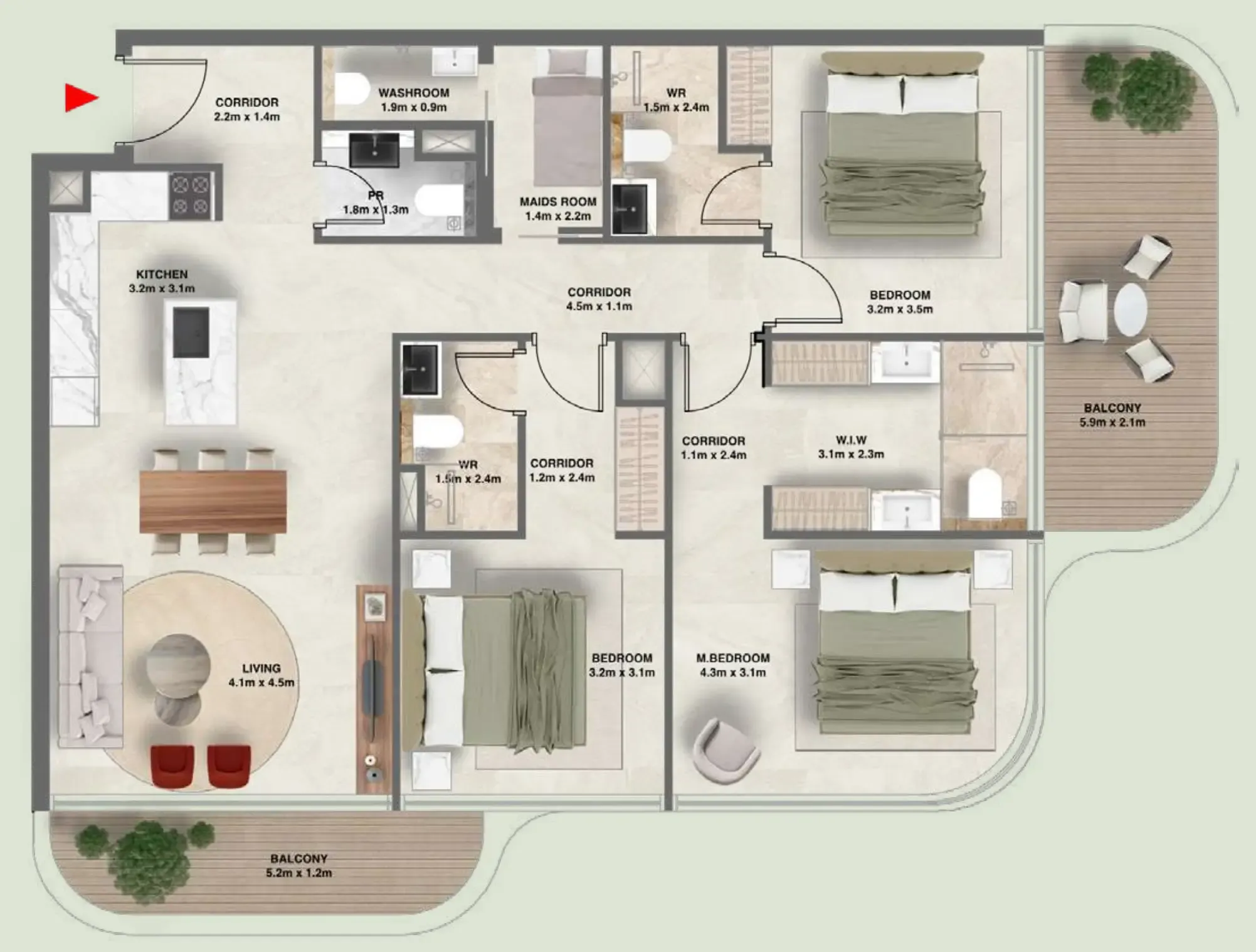 AMIS Development The Tides floor plan