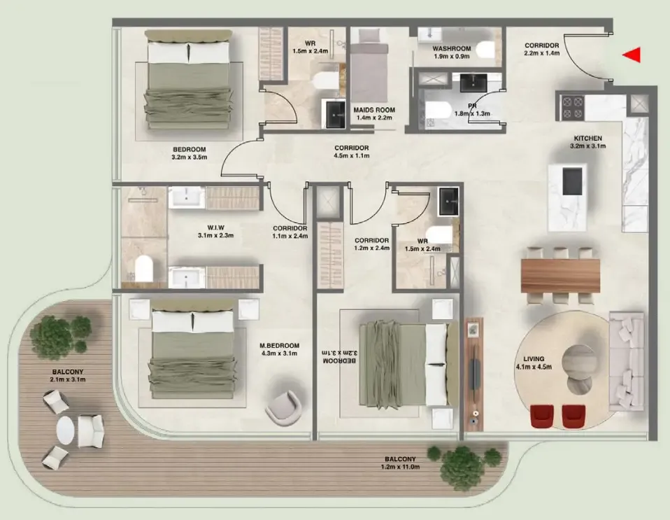 AMIS Development The Tides floor plan