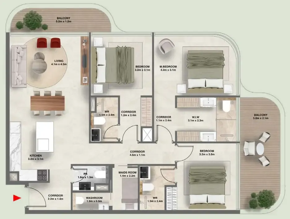 AMIS Development The Tides floor plan