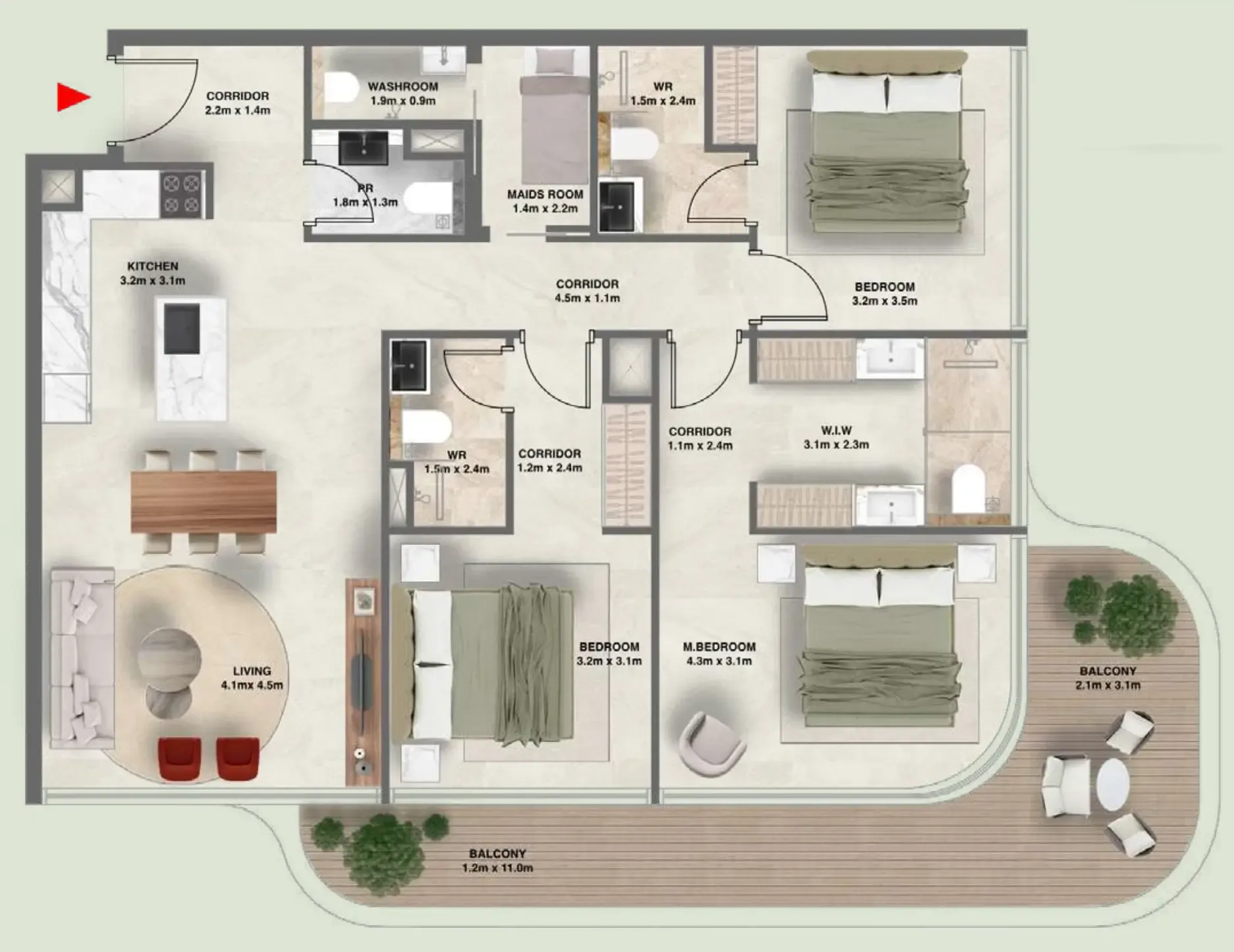 AMIS Development The Tides floor plan