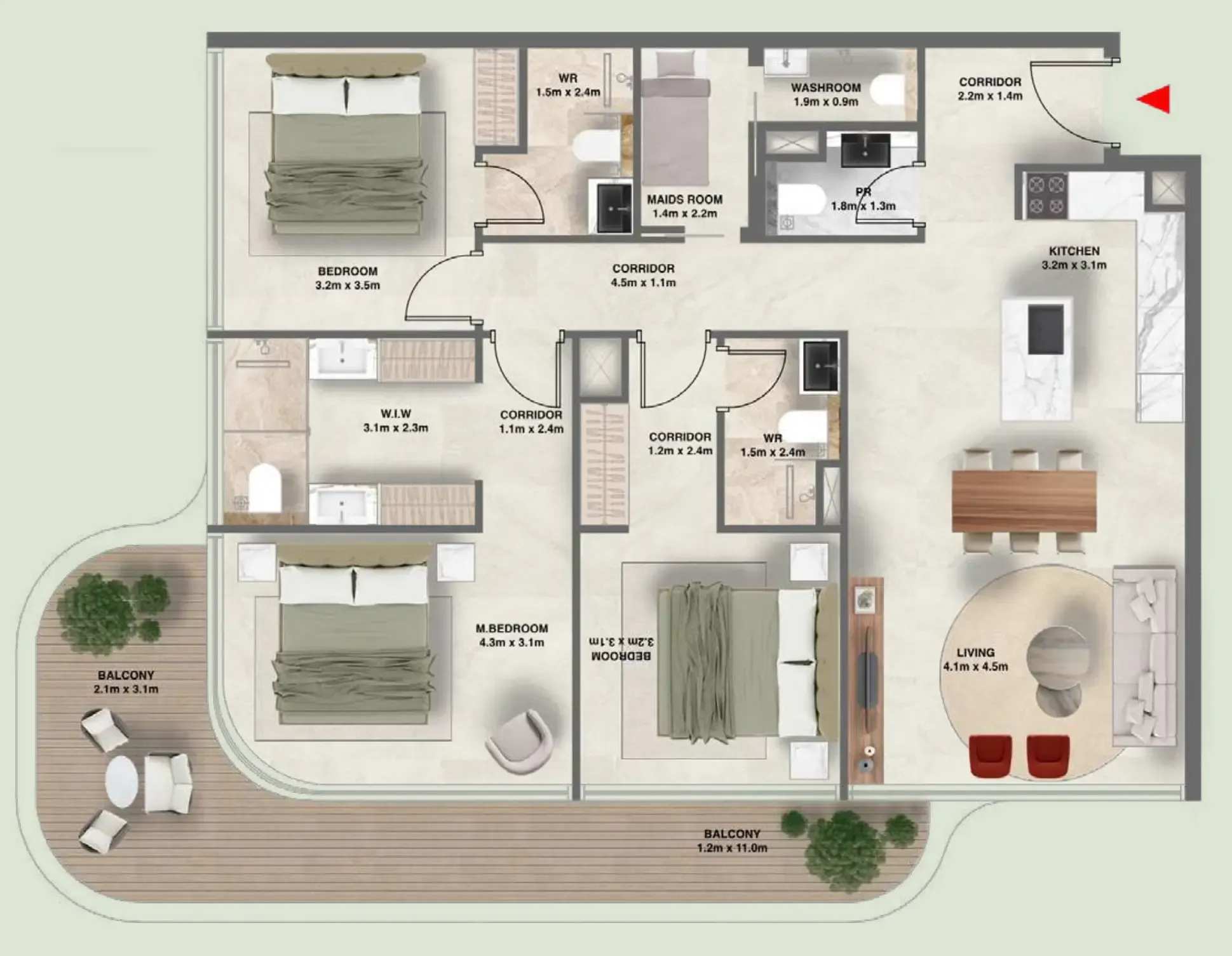 AMIS Development The Tides floor plan
