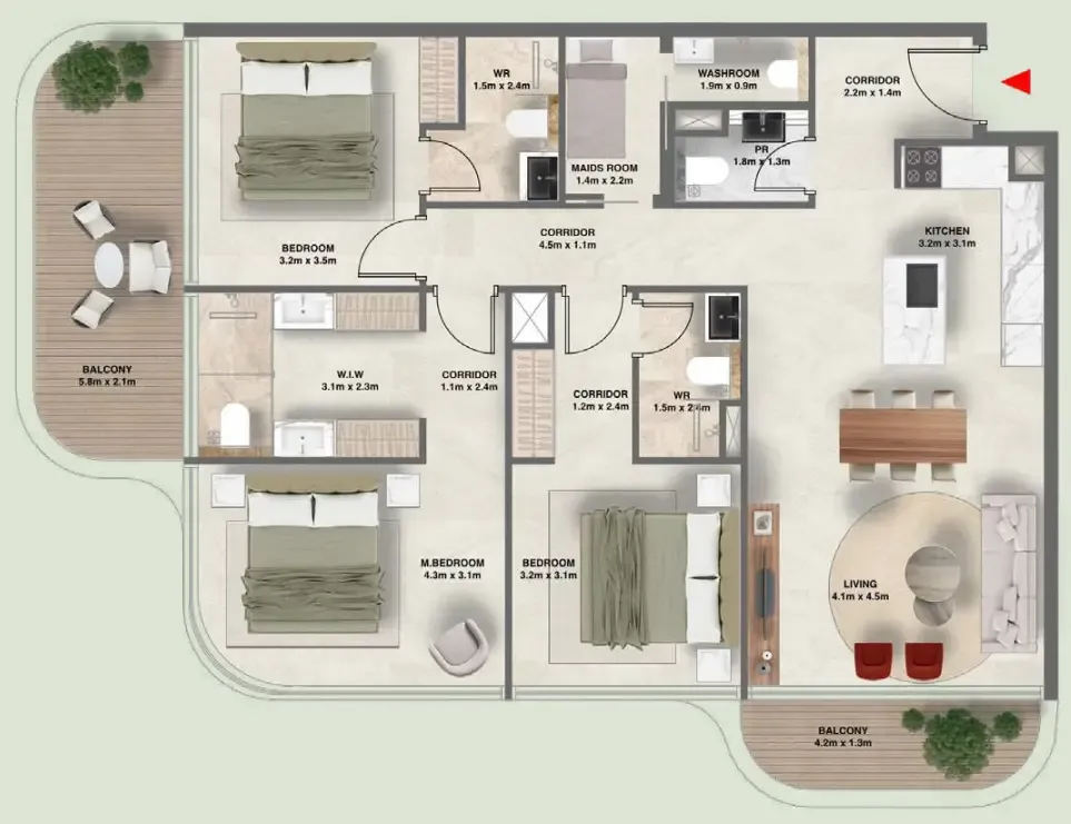 AMIS Development The Tides floor plan