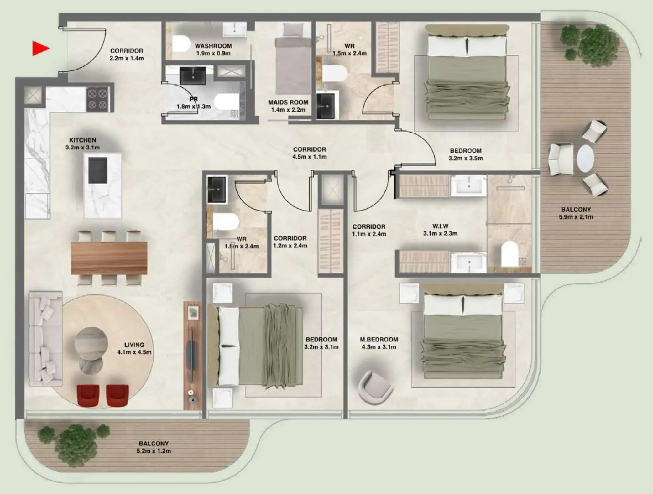 AMIS Development The Tides floor plan