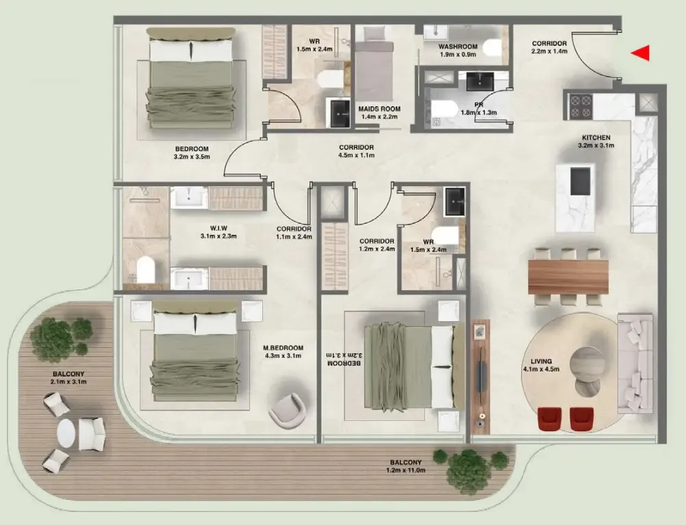 AMIS Development The Tides floor plan