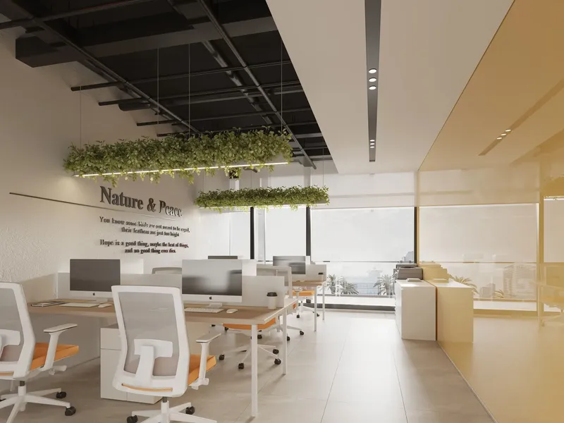 Interior at Tomorrow Commercial Tower 2 in Dubai International City Dubai