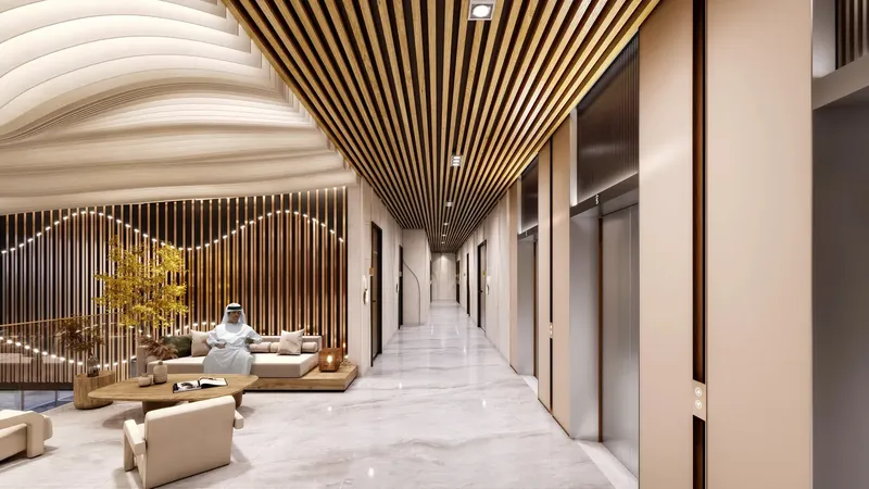 Interior at Tomorrow Commercial Tower in Dubai International City Dubai