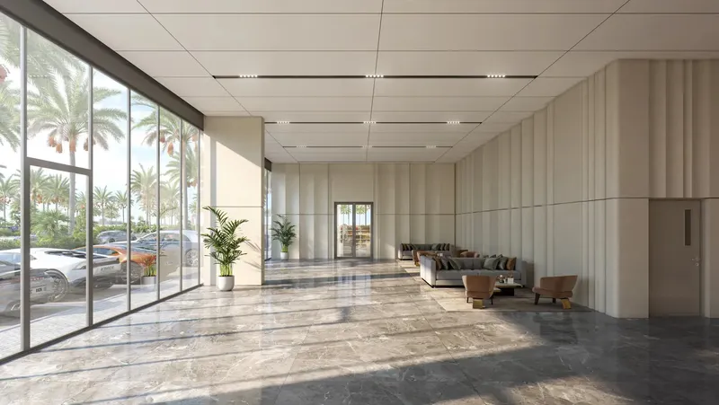 Interior at Tomorrow Commercial Tower in Dubai International City Dubai