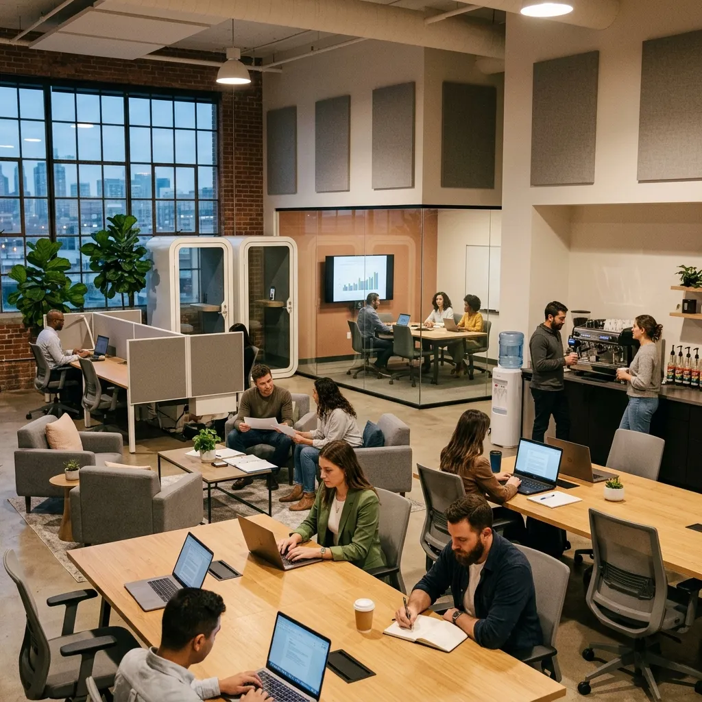 Co-working Space amenity image at Treppan Vision