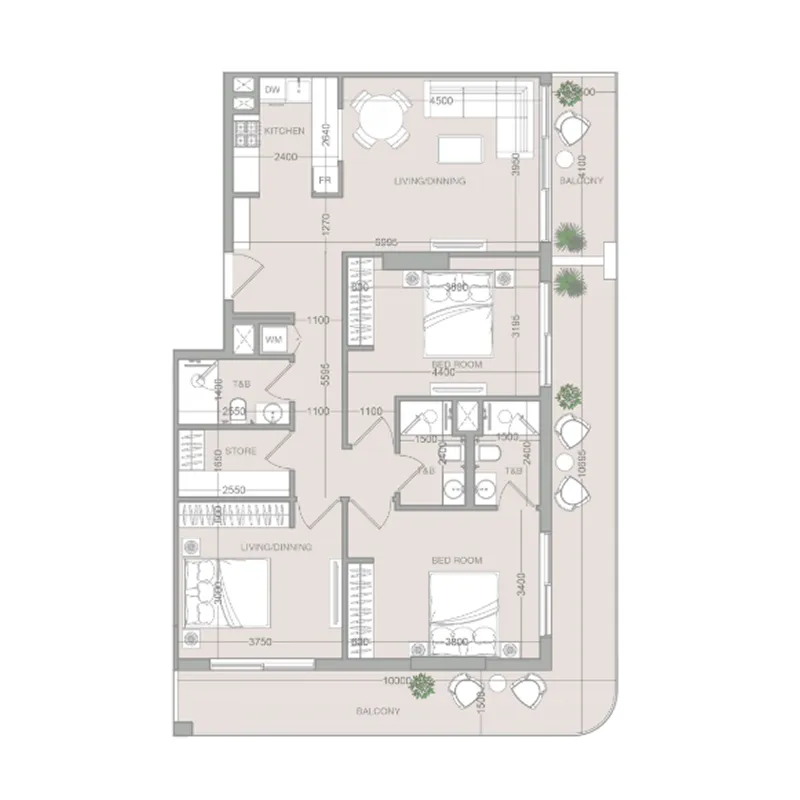 Object 1 VERDAN1A 4 floor plan