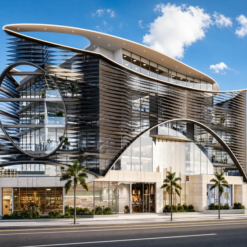 Exterior at Vertex Pointe in Arjan Dubai