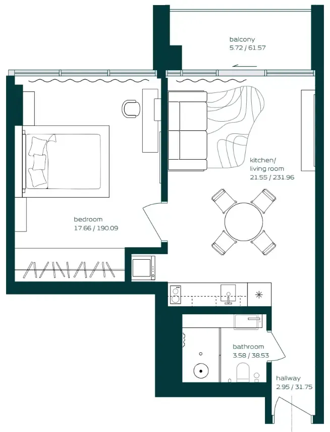 Arsenal East Vibe floor plan