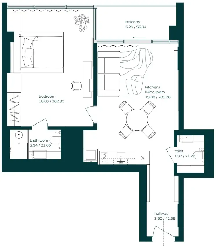 Arsenal East Vibe floor plan