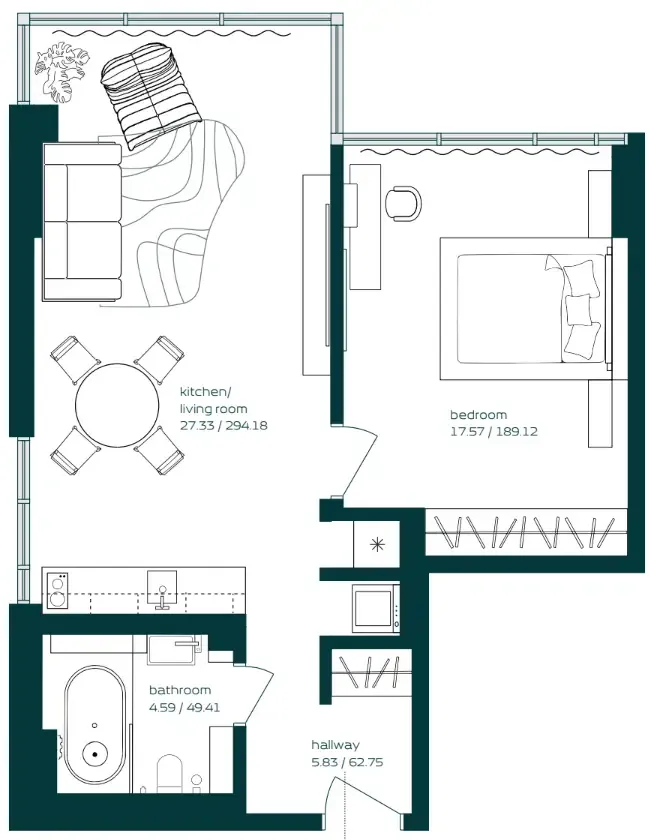 Arsenal East Vibe floor plan