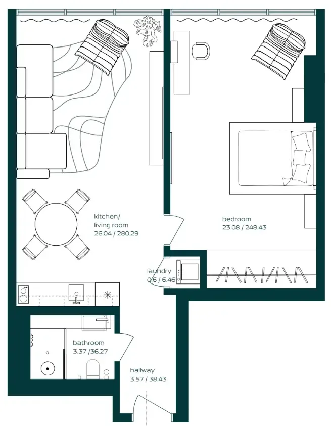 Arsenal East Vibe floor plan