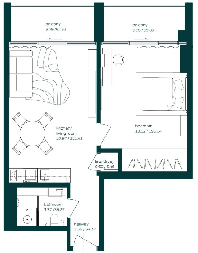 Arsenal East Vibe floor plan