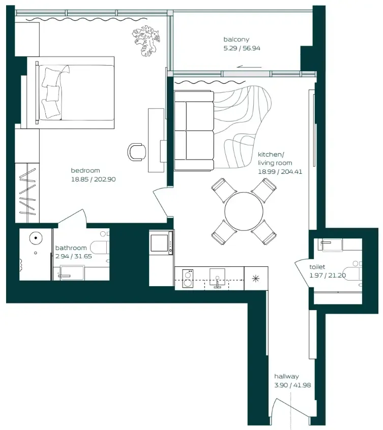 Arsenal East Vibe floor plan