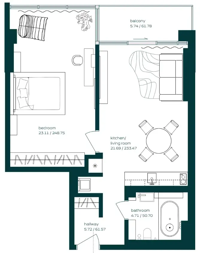 Arsenal East Vibe floor plan