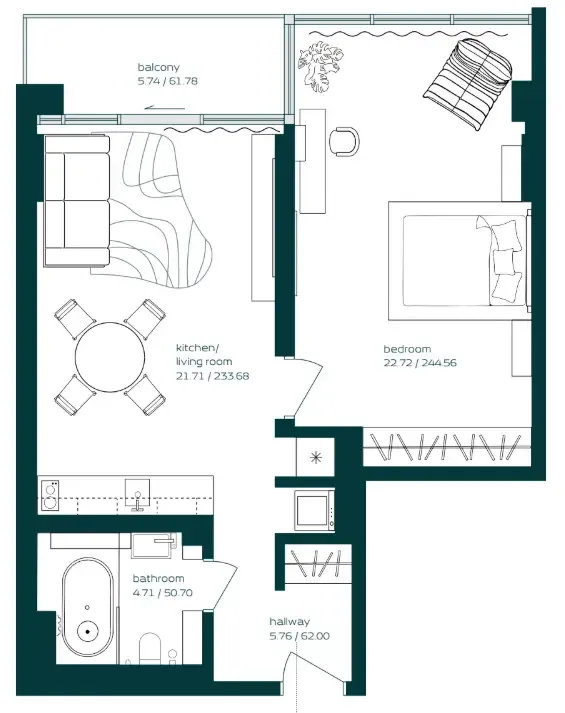 Arsenal East Vibe floor plan