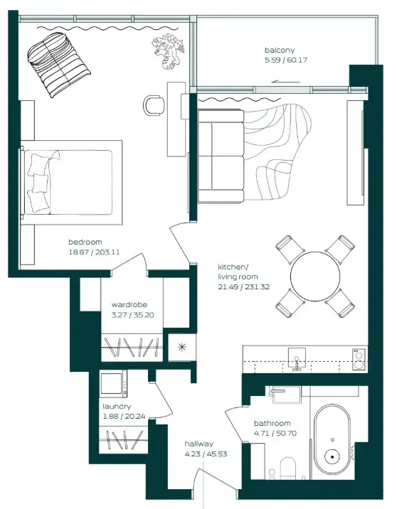 Arsenal East Vibe floor plan