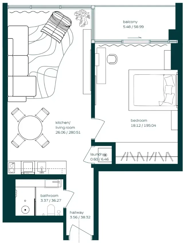 Arsenal East Vibe floor plan