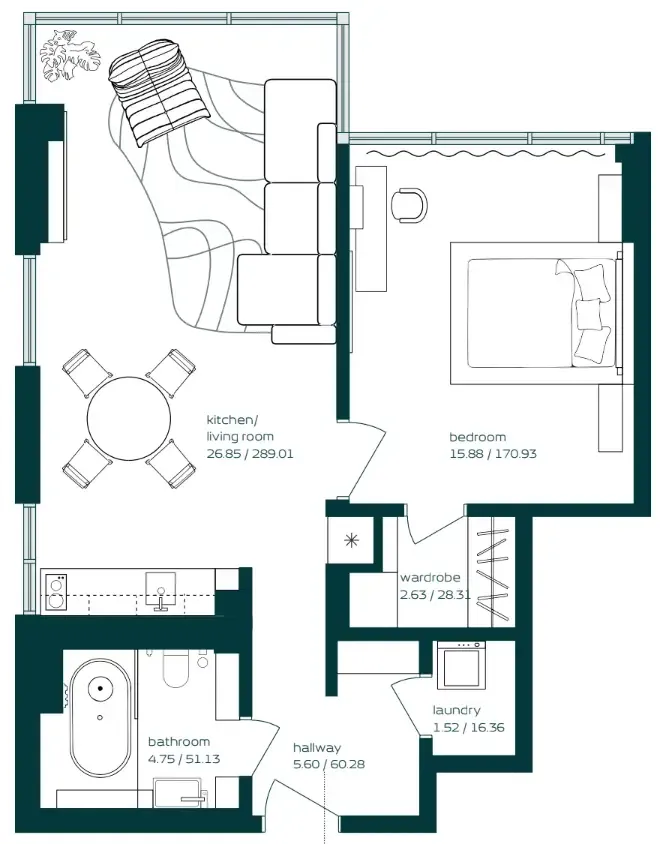Arsenal East Vibe floor plan