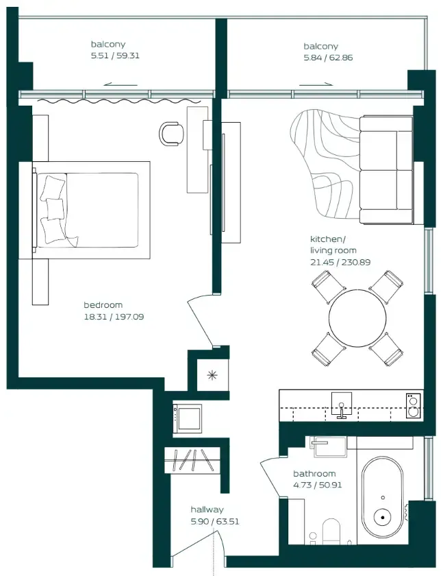 Arsenal East Vibe floor plan