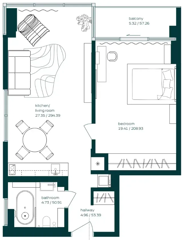 Arsenal East Vibe floor plan