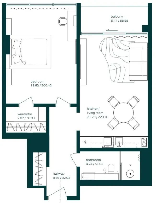 Arsenal East Vibe floor plan