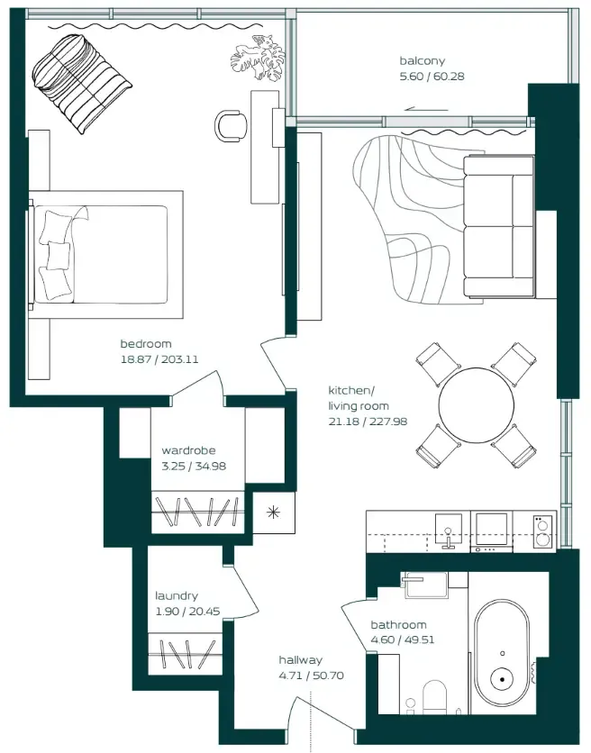 Arsenal East Vibe floor plan