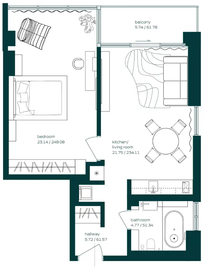 Arsenal East Vibe floor plan