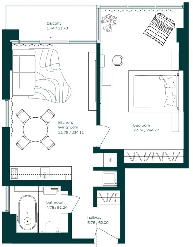Arsenal East Vibe floor plan
