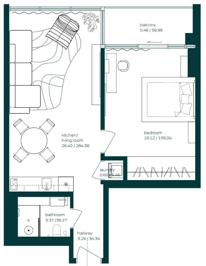 Arsenal East Vibe floor plan
