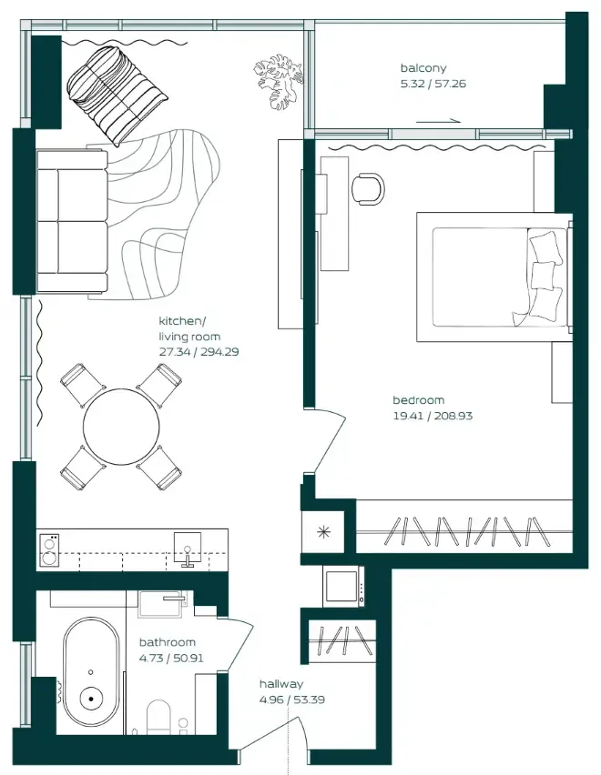 Arsenal East Vibe floor plan