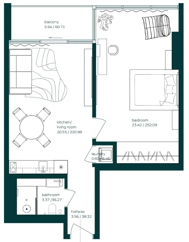 Arsenal East Vibe floor plan