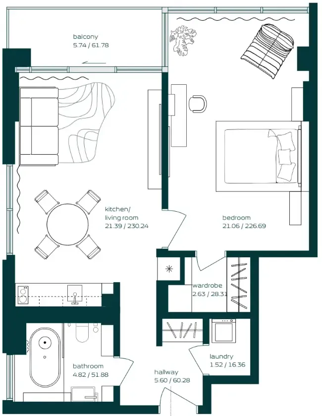Arsenal East Vibe floor plan