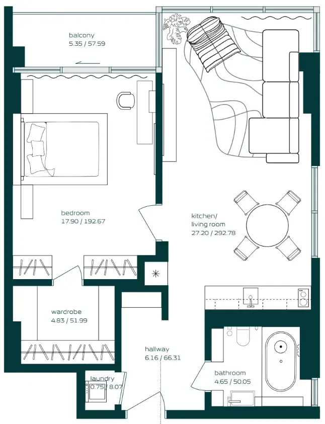 Arsenal East Vibe floor plan
