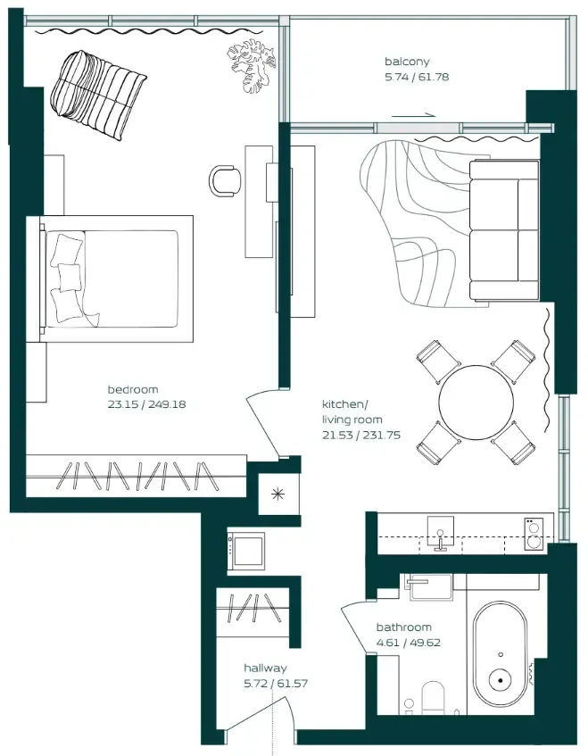 Arsenal East Vibe floor plan