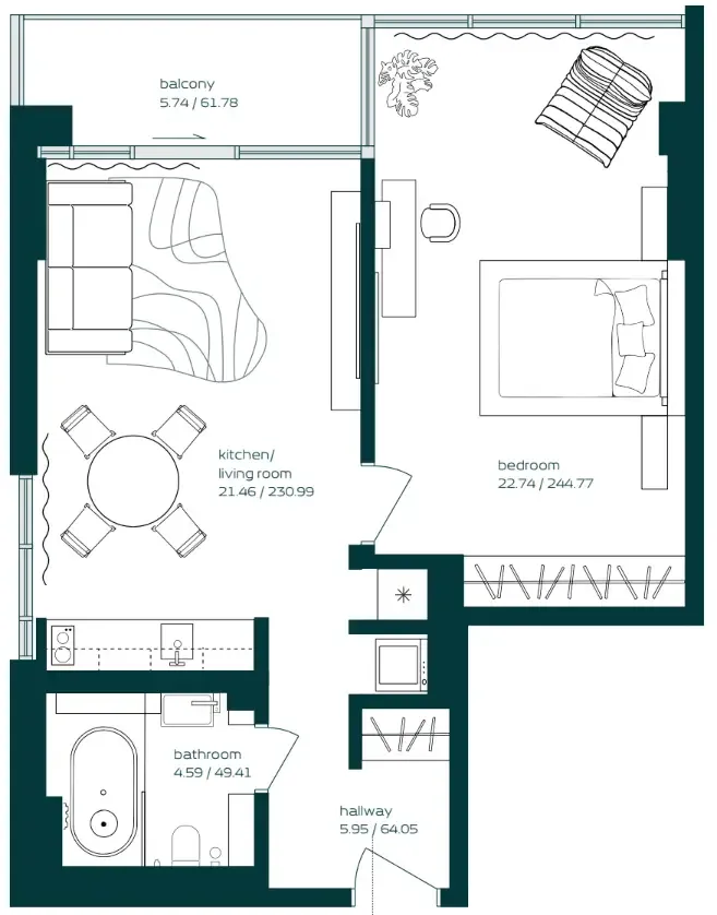 Arsenal East Vibe floor plan