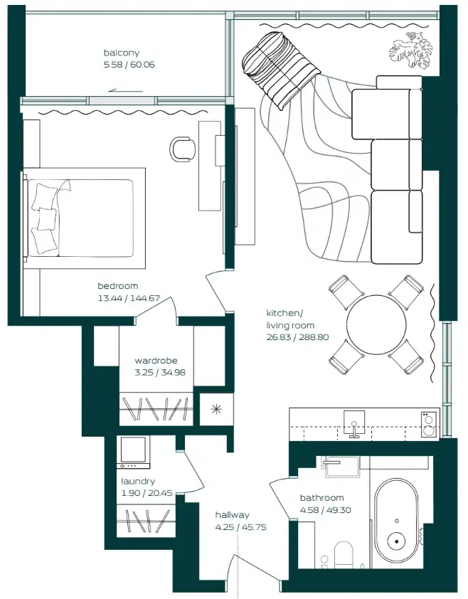Arsenal East Vibe floor plan