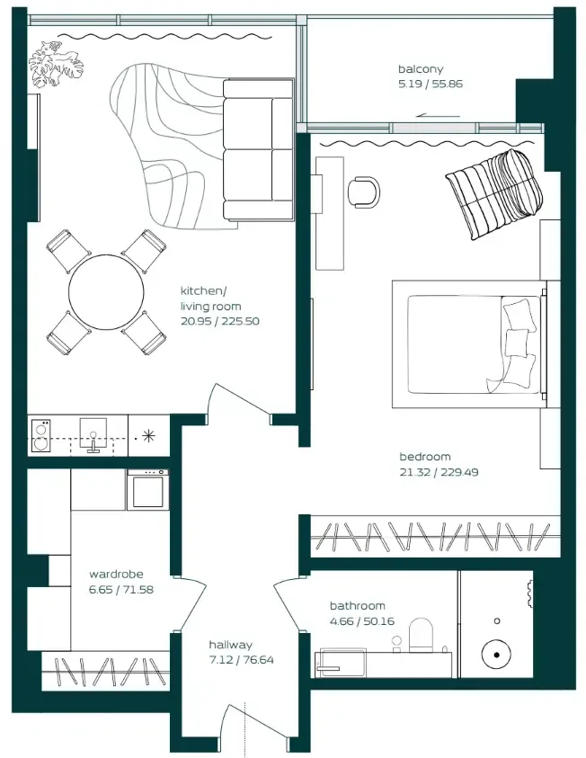 Arsenal East Vibe floor plan