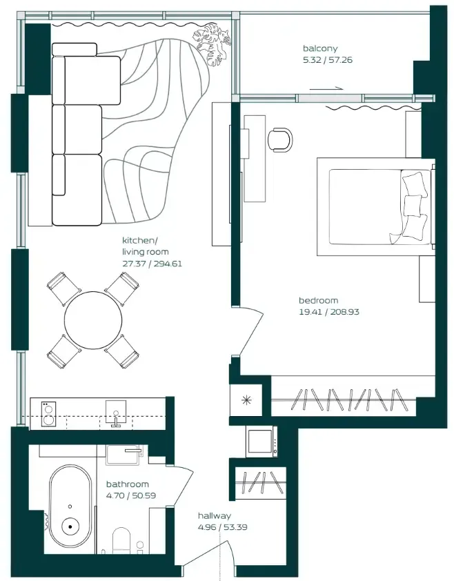 Arsenal East Vibe floor plan