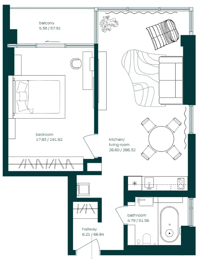 Arsenal East Vibe floor plan