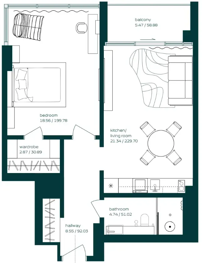 Arsenal East Vibe floor plan