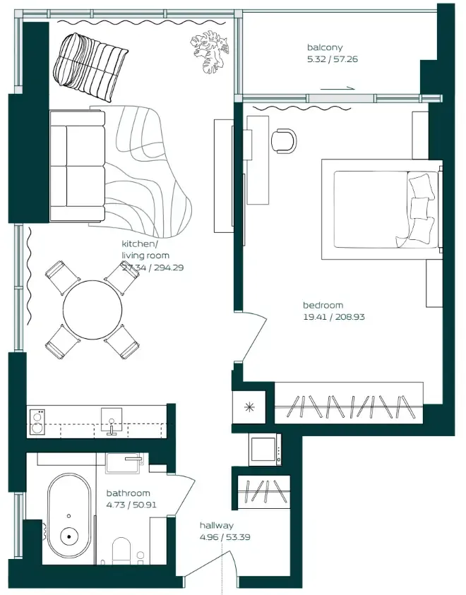 Arsenal East Vibe floor plan