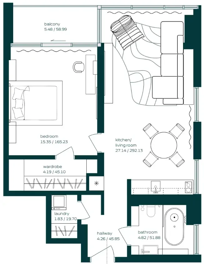 Arsenal East Vibe floor plan